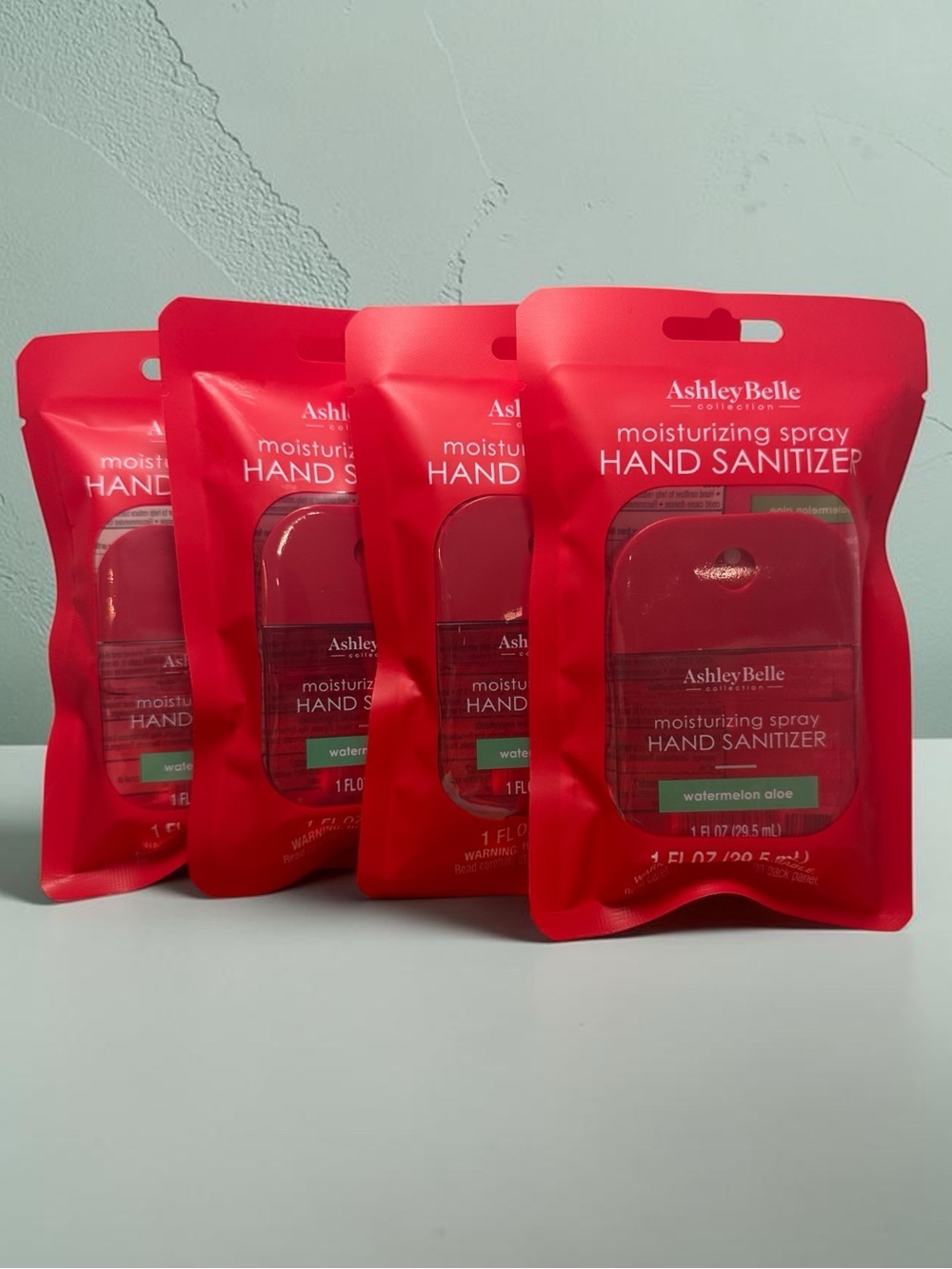 Moisturizing Spray Hand Sanitizer - 4 Pack (Watermelon Aloe)